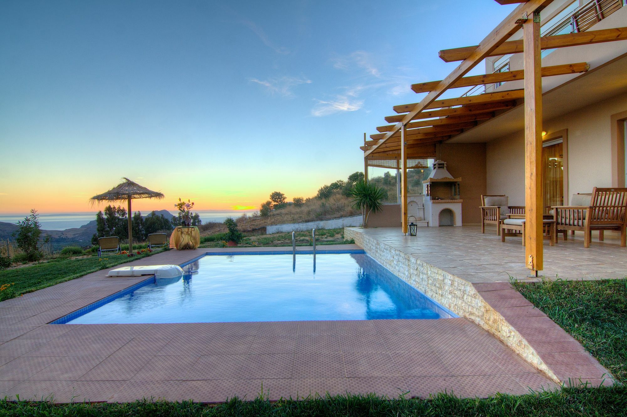 Lefkogeia Villa Despina 1 Plakias Private Villa, Private Swimming Pool Garden,Amazing View מראה חיצוני תמונה